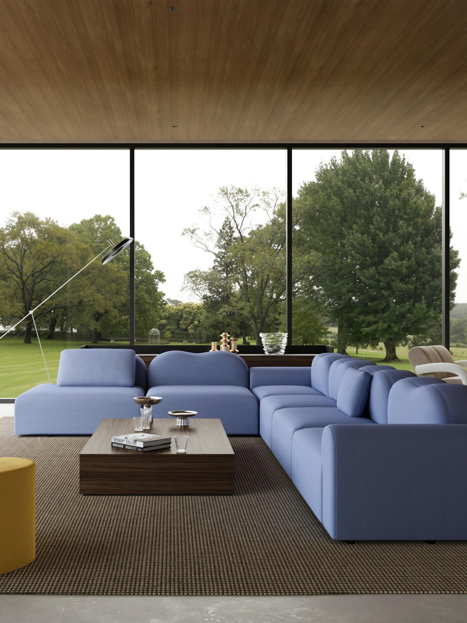 Form Modular Sofa, Setup 24, Rewool Beige im Angebot 5
