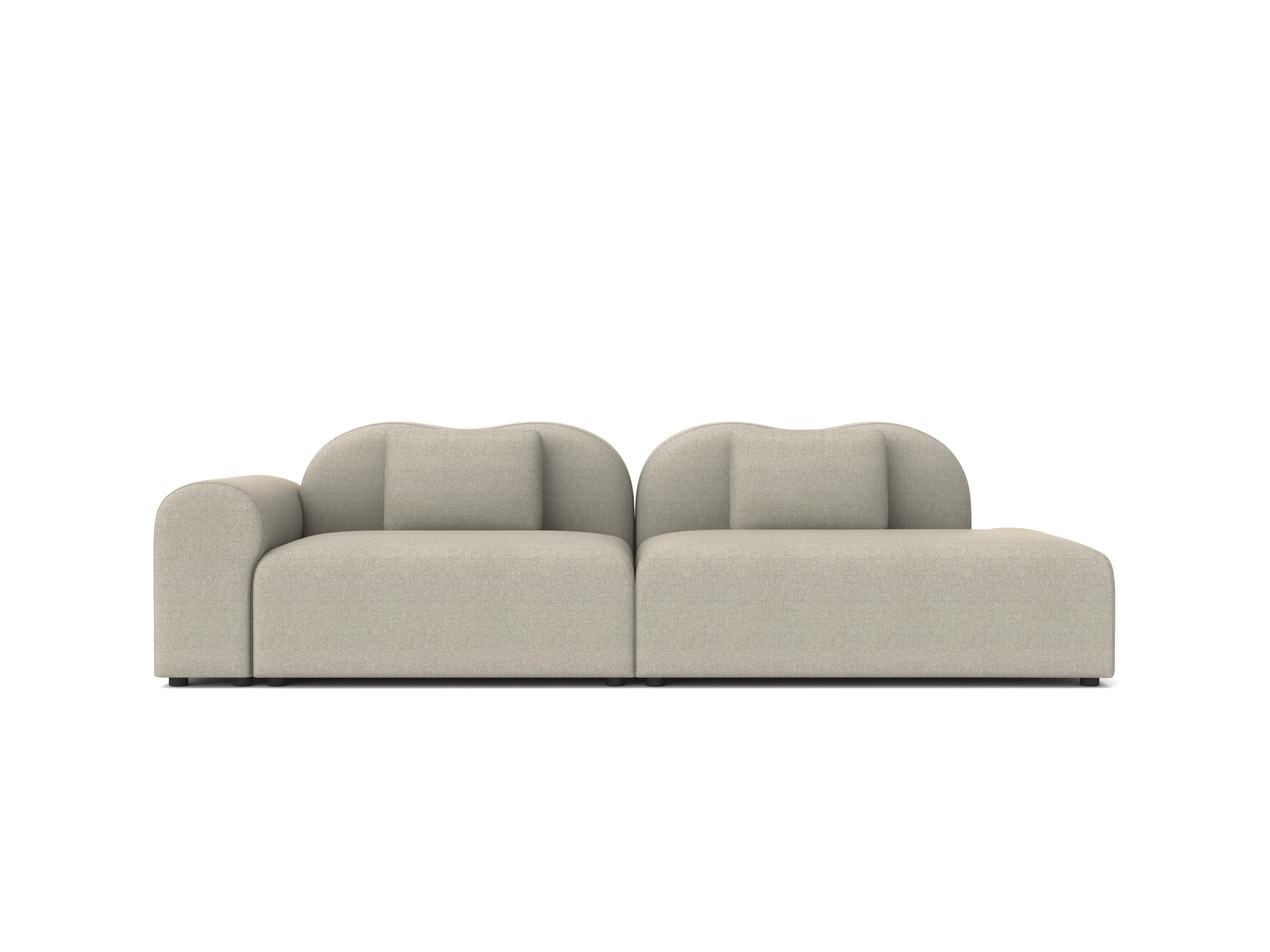 Sofá Modular Form, Setup 5, Gris Hallingdal Chino en venta