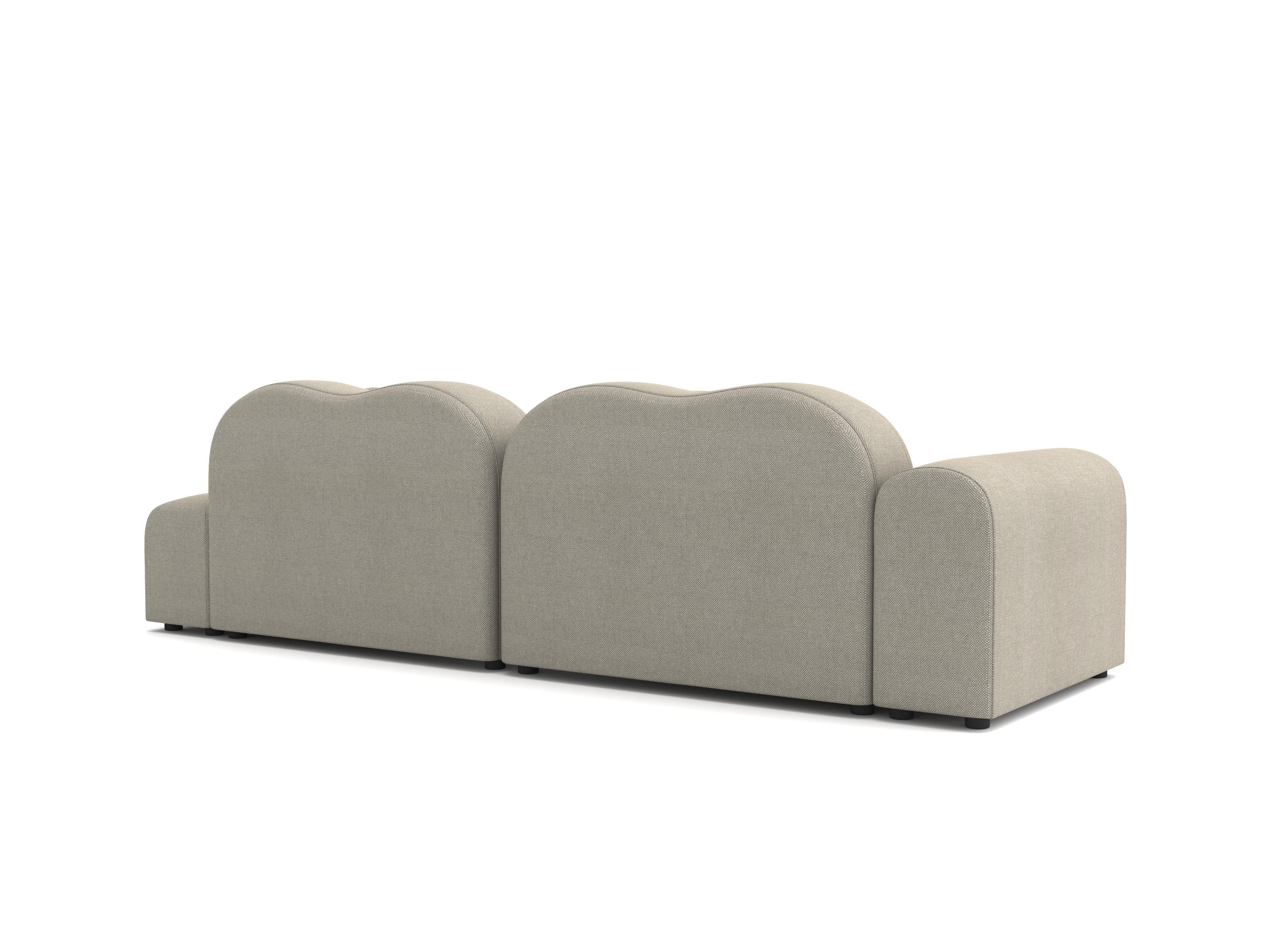 Sofá Modular Form, Setup 5, Gris Hallingdal Lana en venta