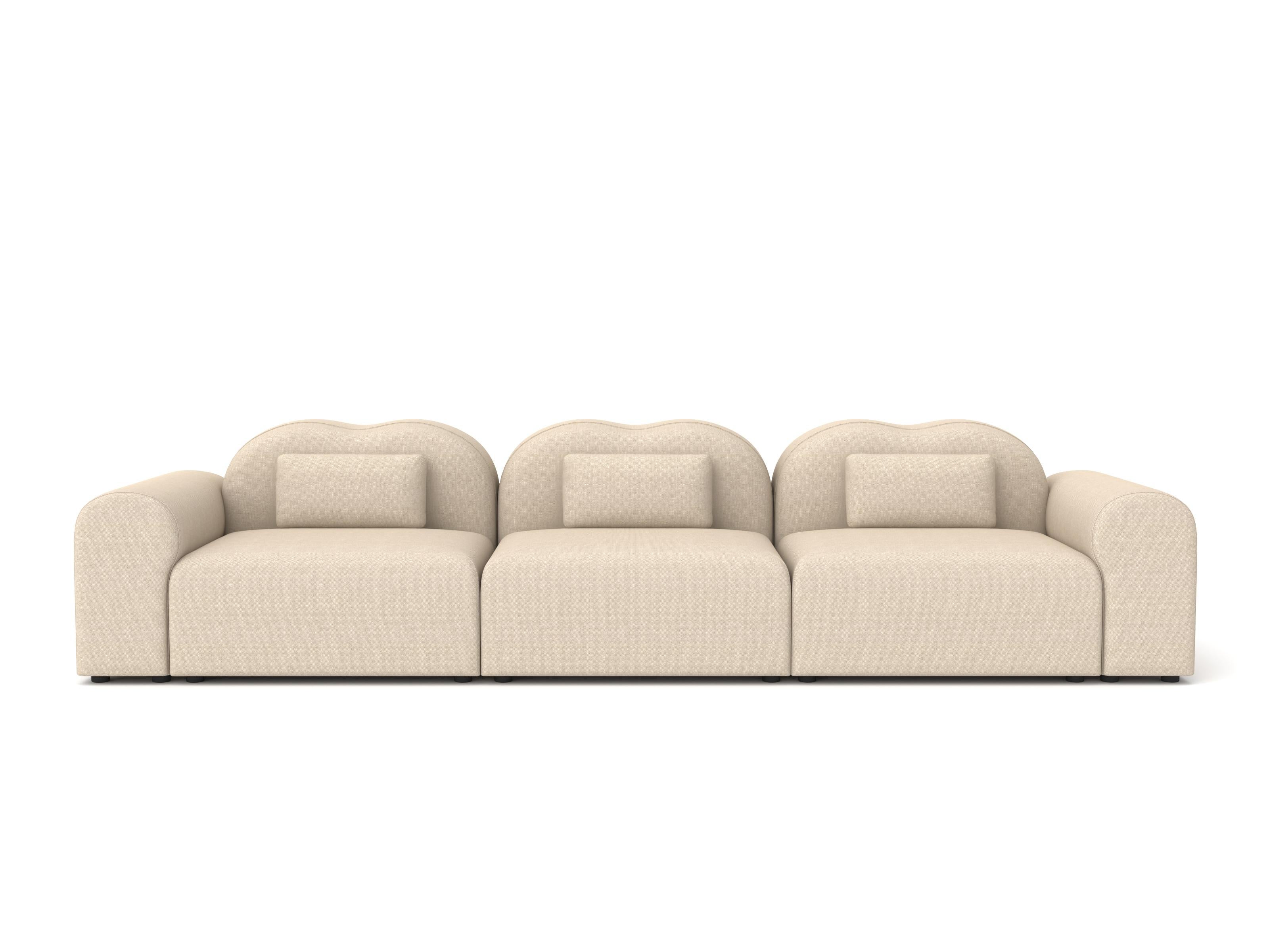 Sofá modular Form de Formiing, configuración 8 (1x centro-F1C, 2x reposabrazos-F1A, F1B)
Tejido: Hallingdal 200

Sofá modular: Monta diferentes módulos para tu propia composición. Disponible en una amplia gama de tejidos y colores.

CAT 1: