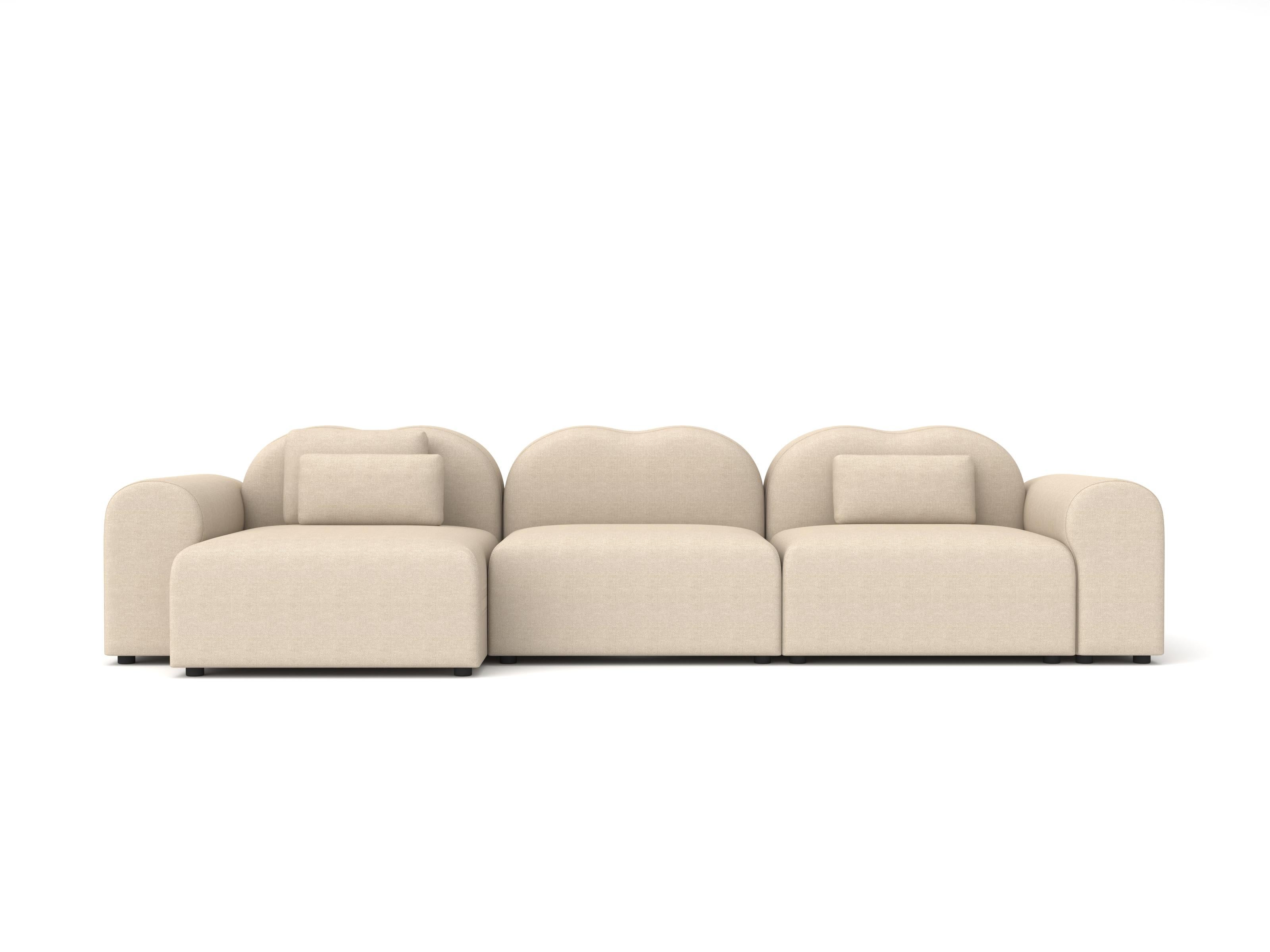 Sofá Modular Form, Configuración 9, Hallingdal Beige Chino en venta