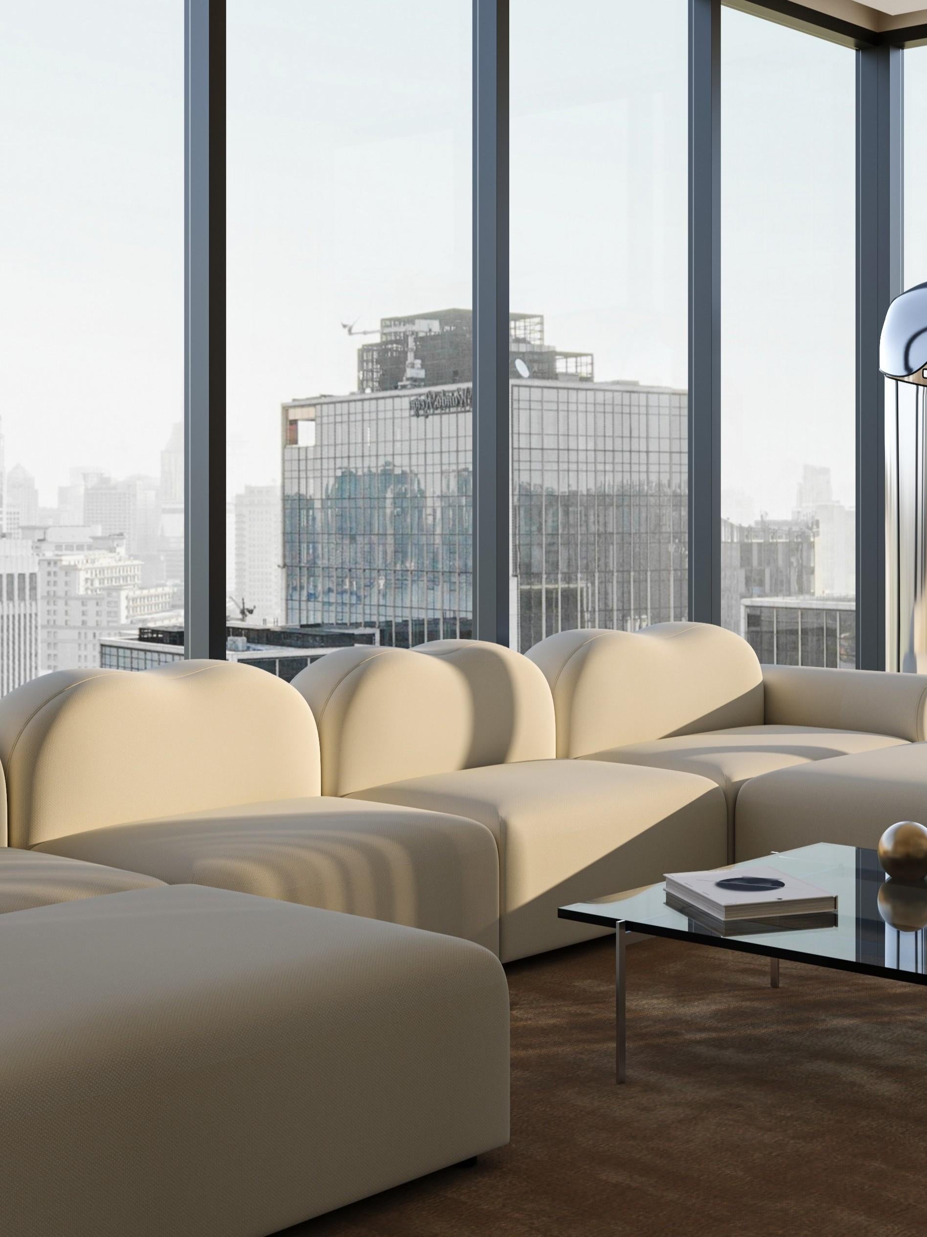 Sofá Modular Form, Configuración 9, Hallingdal Beige en venta 2