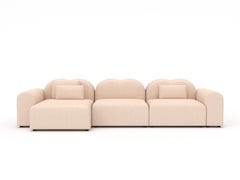 Canapé modulaire Form, Setup 9, Planum Blush, personnalisable