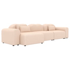 Form Modular Sofa, Setup 9, Planum Blush, Customizable