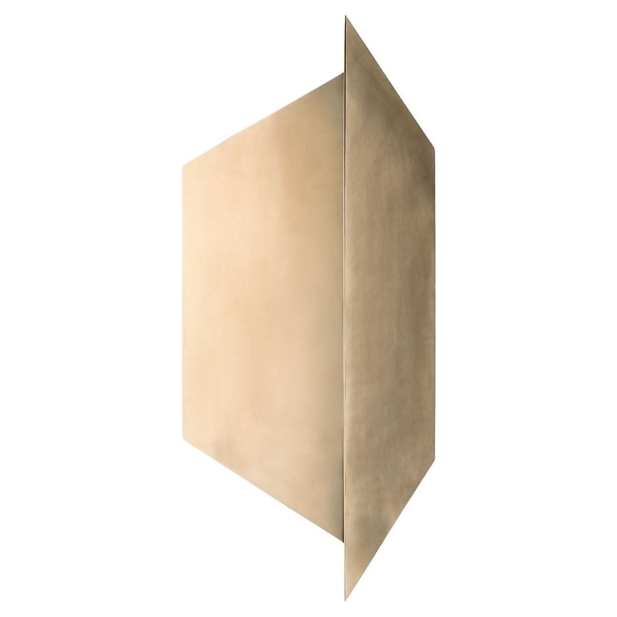 Forma 2-Light Bronze Wall Lamp For Sale