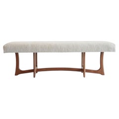 Forma Bench Series 60 in Natural Walnut by Stamford Modern