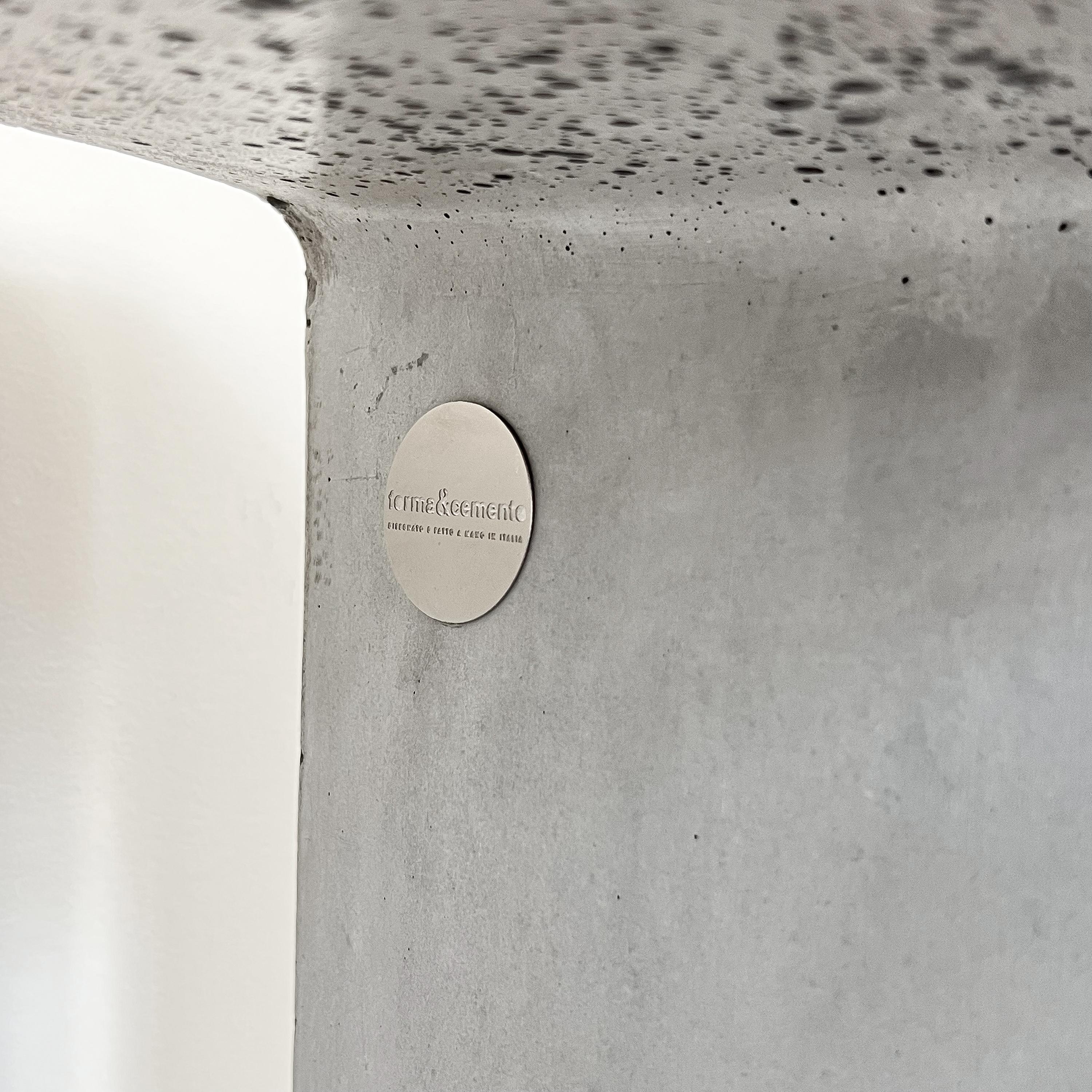Forma & Cemento Tadao Alto Cement Console Table 3