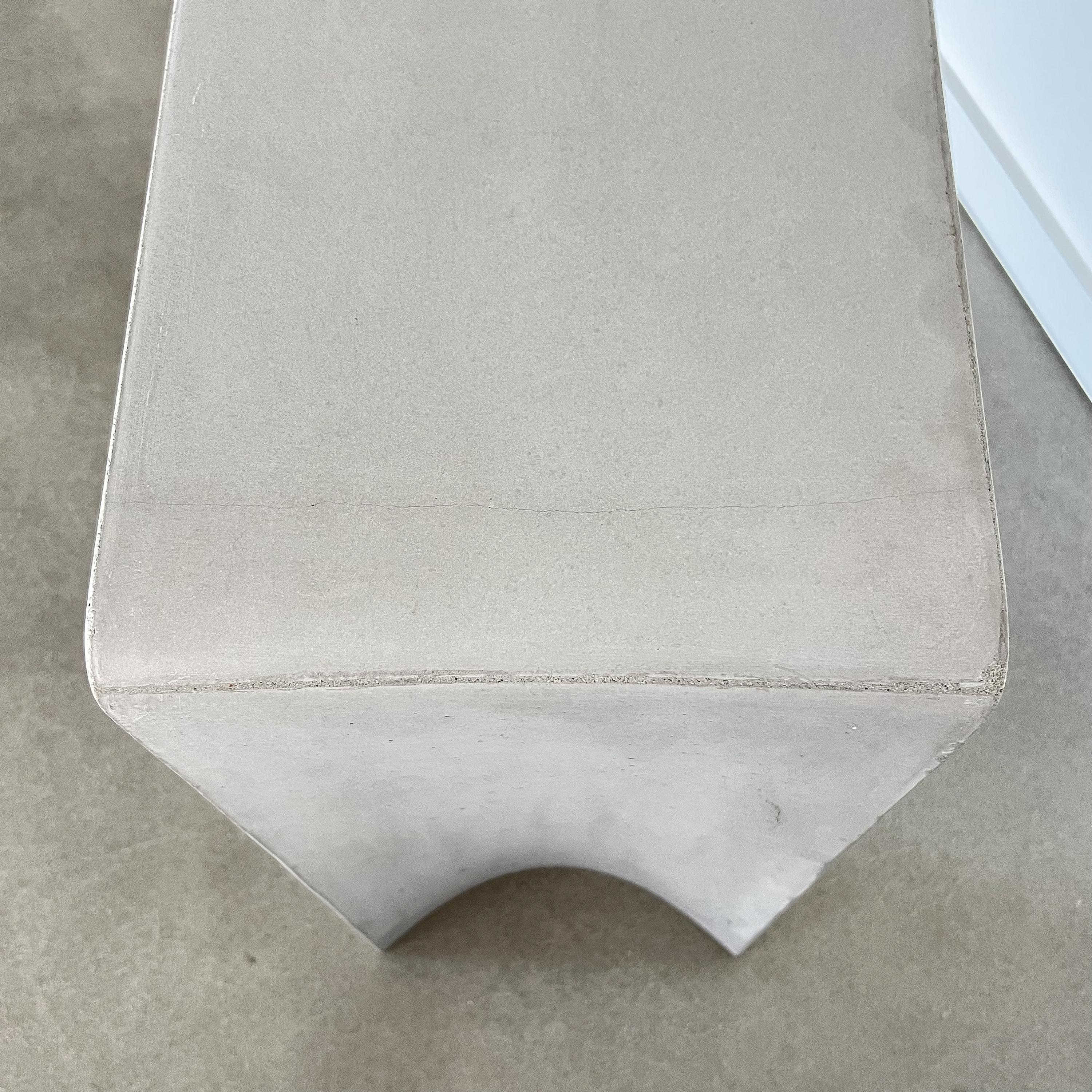 Forma & Cemento Tadao Alto Cement Console Table 5