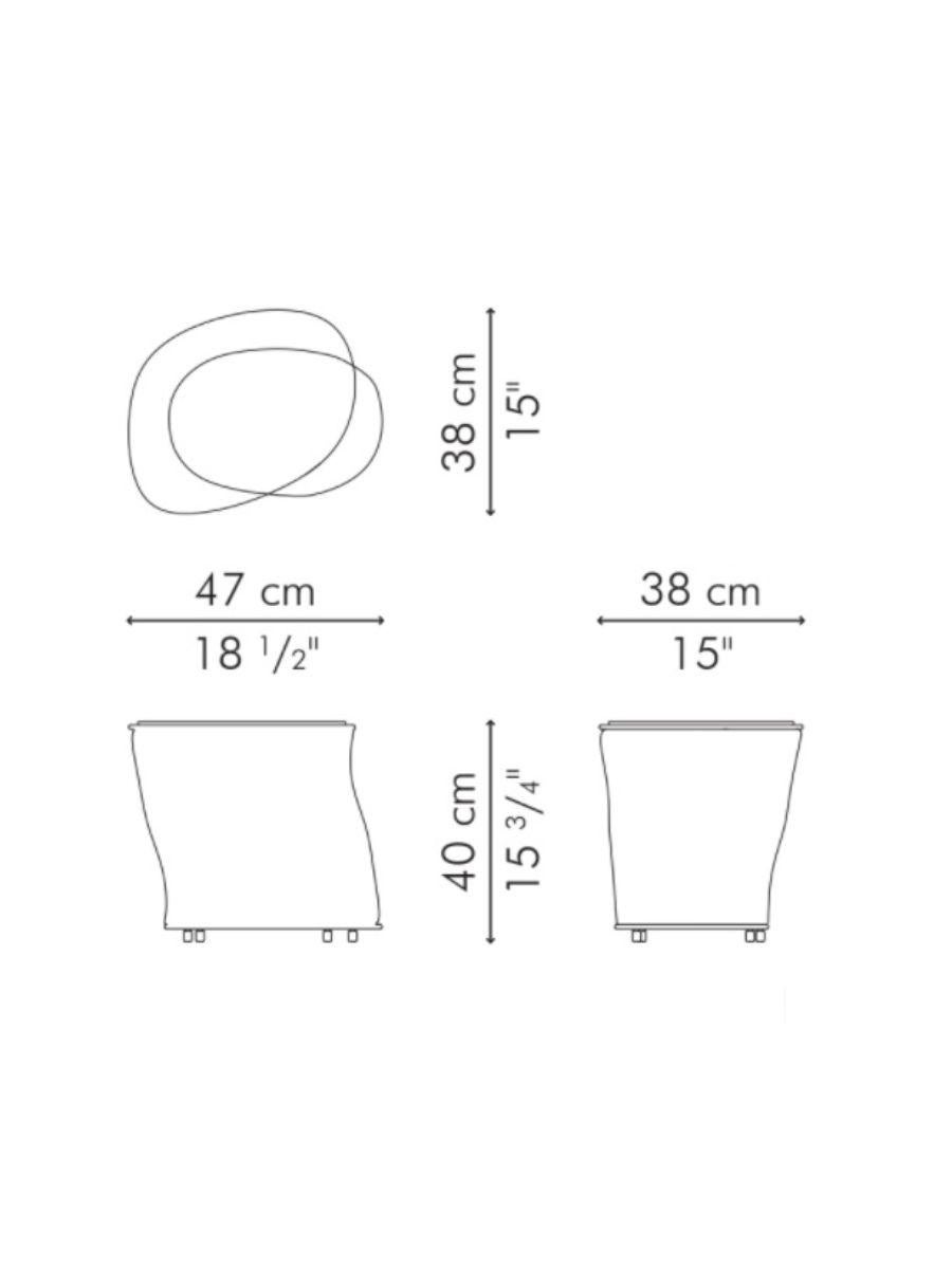 Philippine Forma End Table by Kenneth Cobonpue For Sale