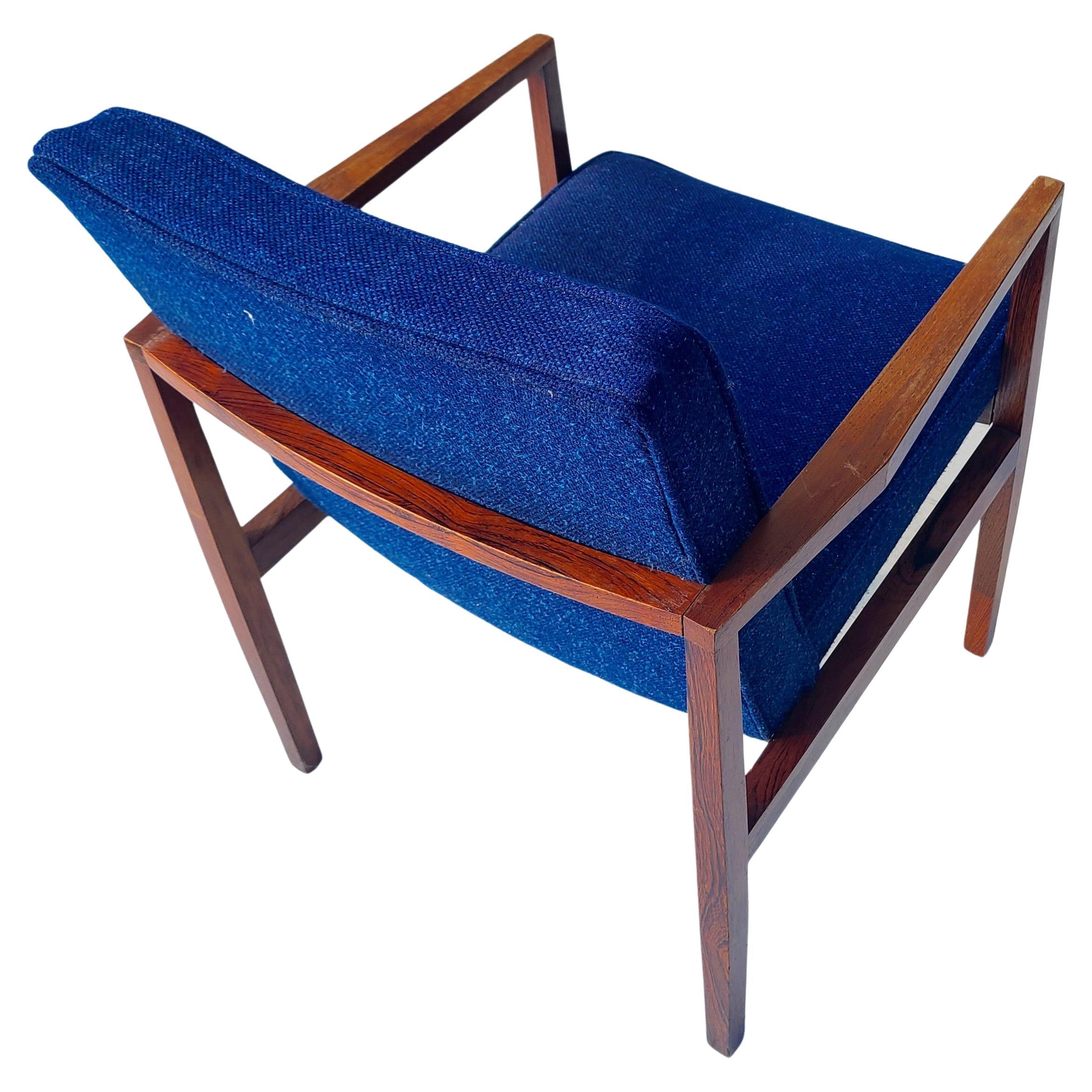 Forma Lewis Butler, fauteuil Knoll ouvert en bois de rose en vente 1