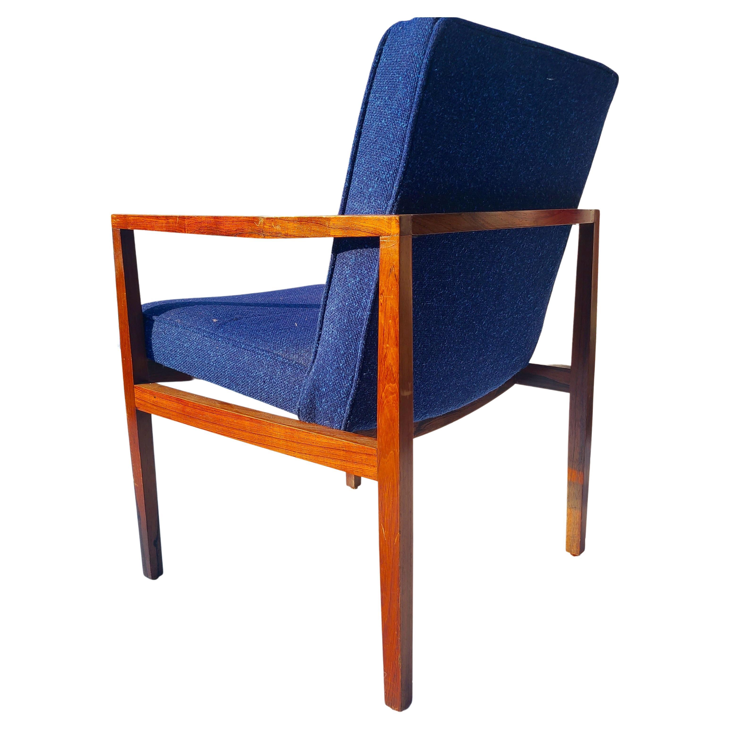 Forma Lewis Butler, fauteuil Knoll ouvert en bois de rose en vente 4