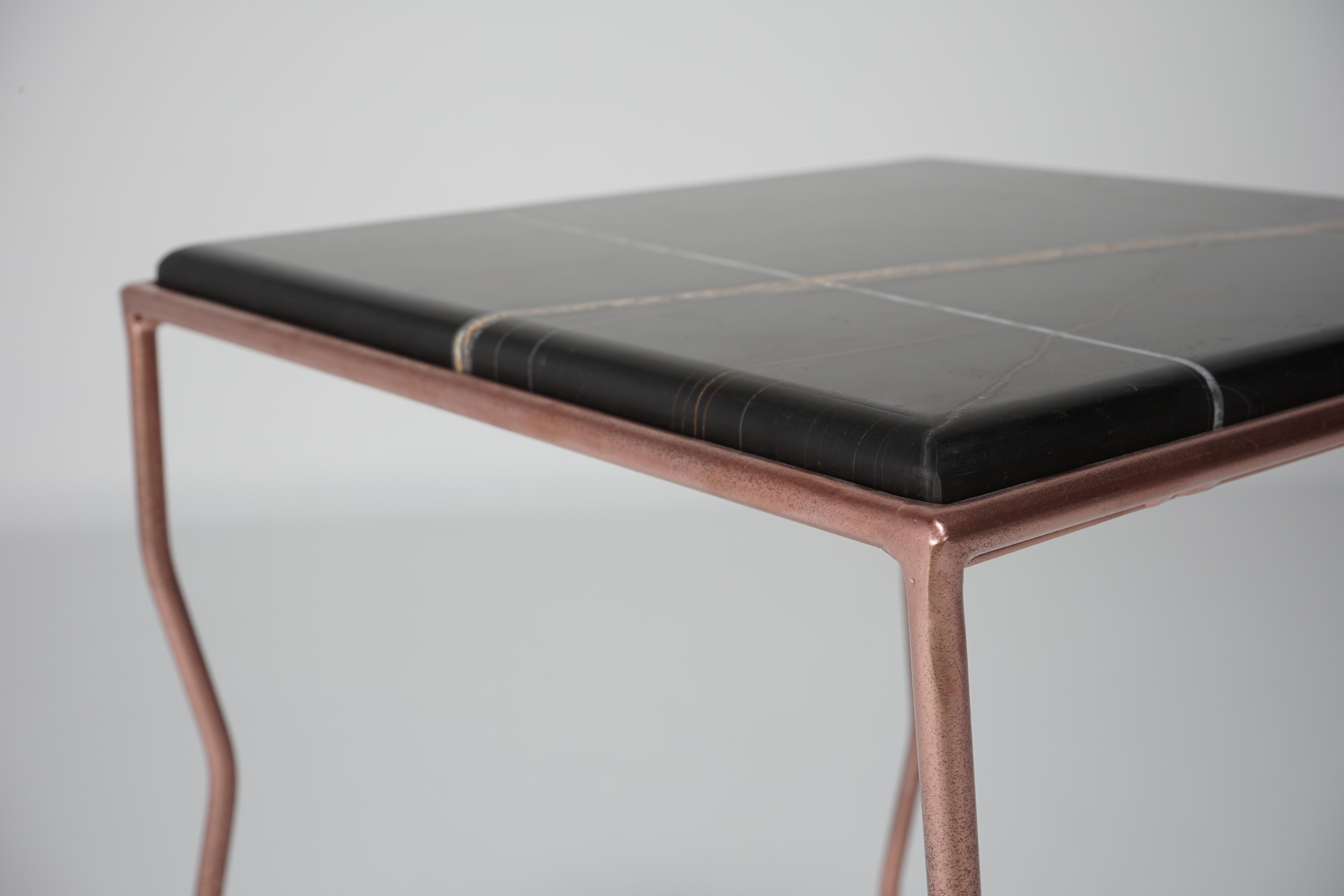 Forma Prima - Nero Noir Marmor & Kupfer Chrom (Italienisch) im Angebot