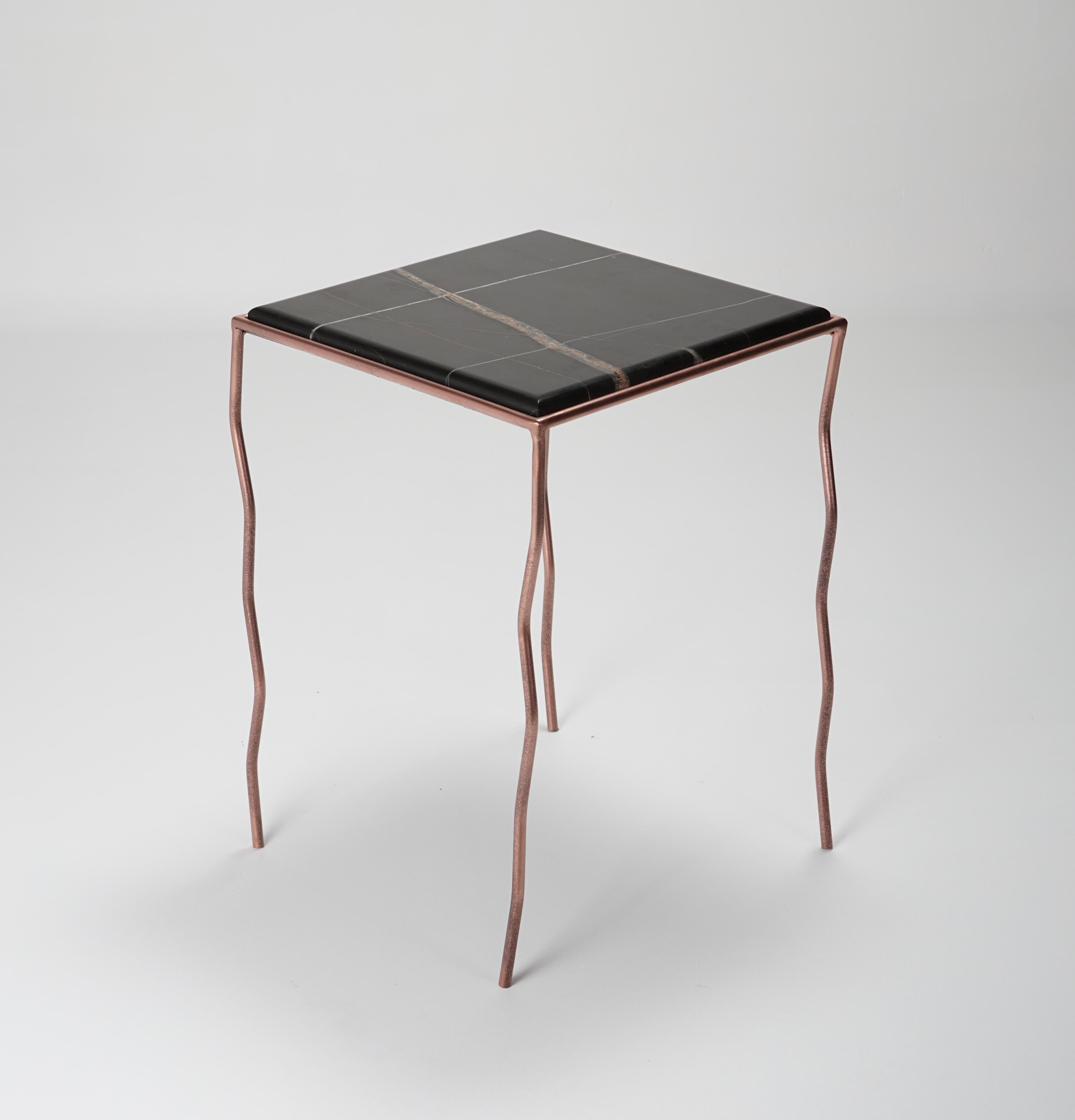 Forma Prima - Nero Noir Marmor & Kupfer Chrom im Angebot 1