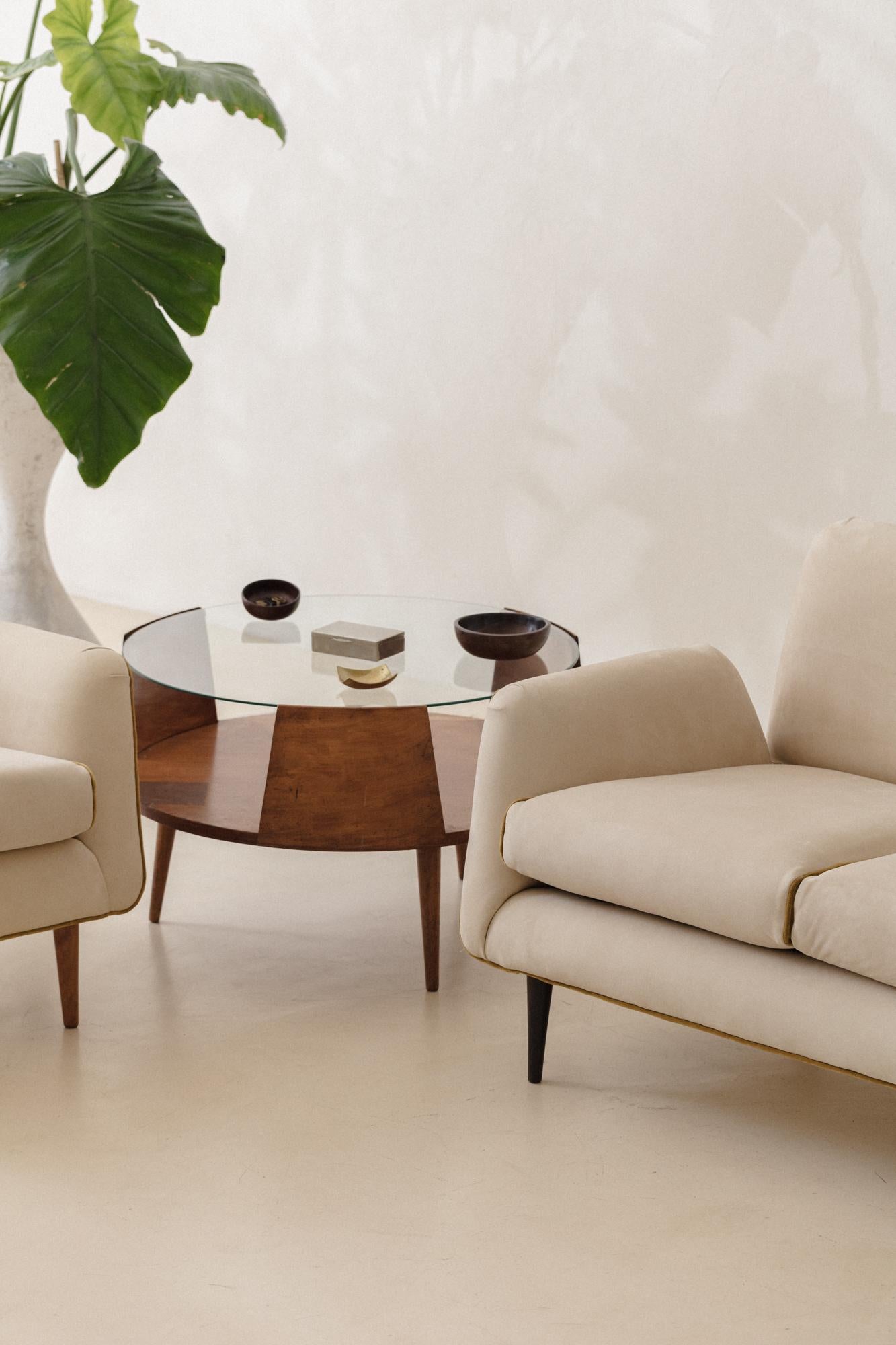 Forma S.a Raro sofá de Carlo Hauner y Martin Eisler, ca 1954 Mediados de siglo Brasil en venta 3