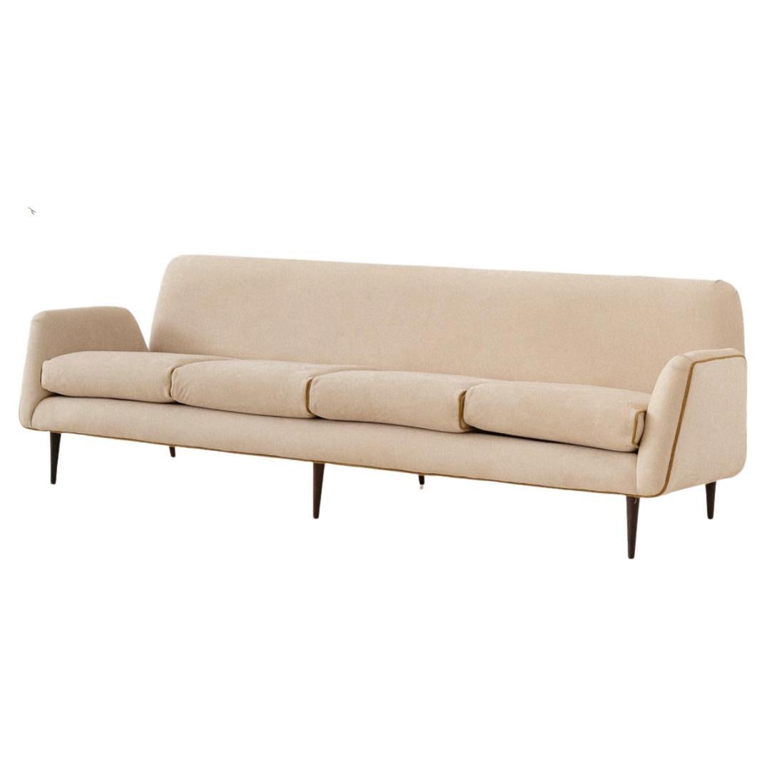 Forma S.a Rare Sofa by Carlo Hauner and Martin Eisler, Ca 1954 Midcentury Brazil For Sale