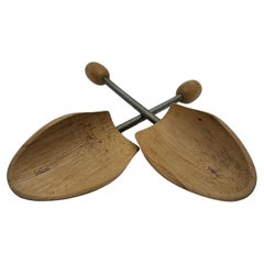 Horma vintage de madera y hierro