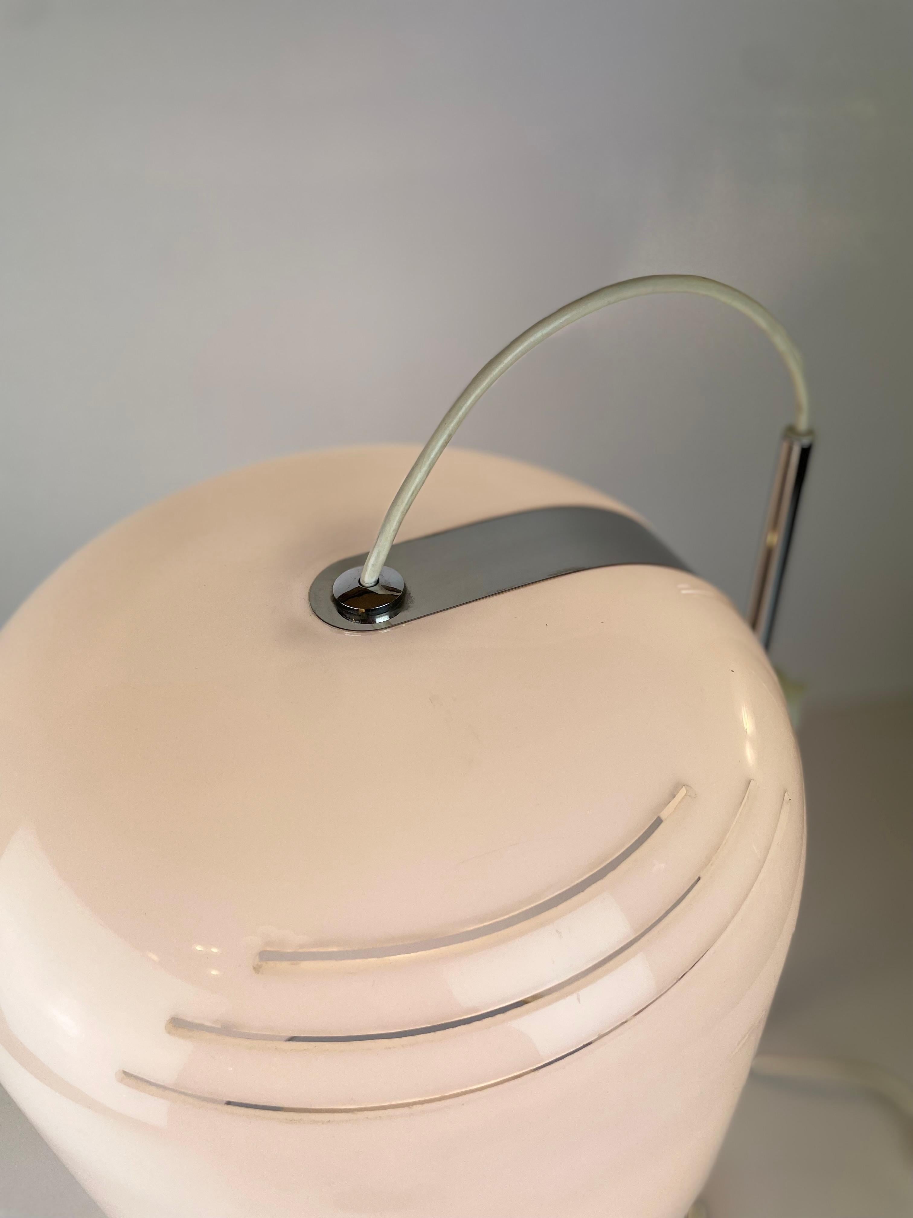 Aluminum FORMA Table Lamp by L. Massoni for iGuzzini, 1960s