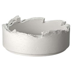 Formafantasma Hand Torn White Clay Bowl for Bitossi, Italy, 2018