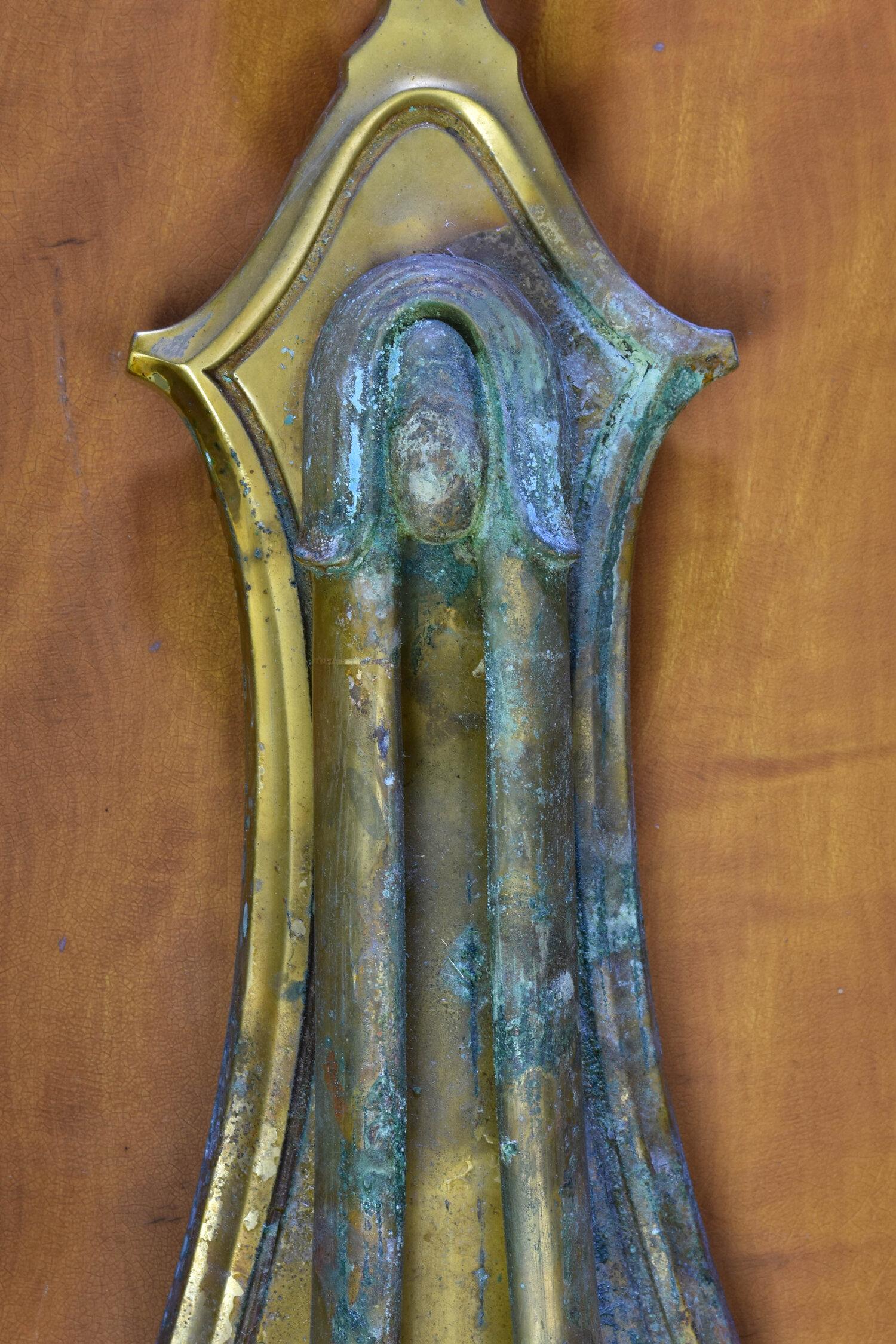 20th Century Formal 2 Candle Sconce by Bradley & Hubbard For Sale