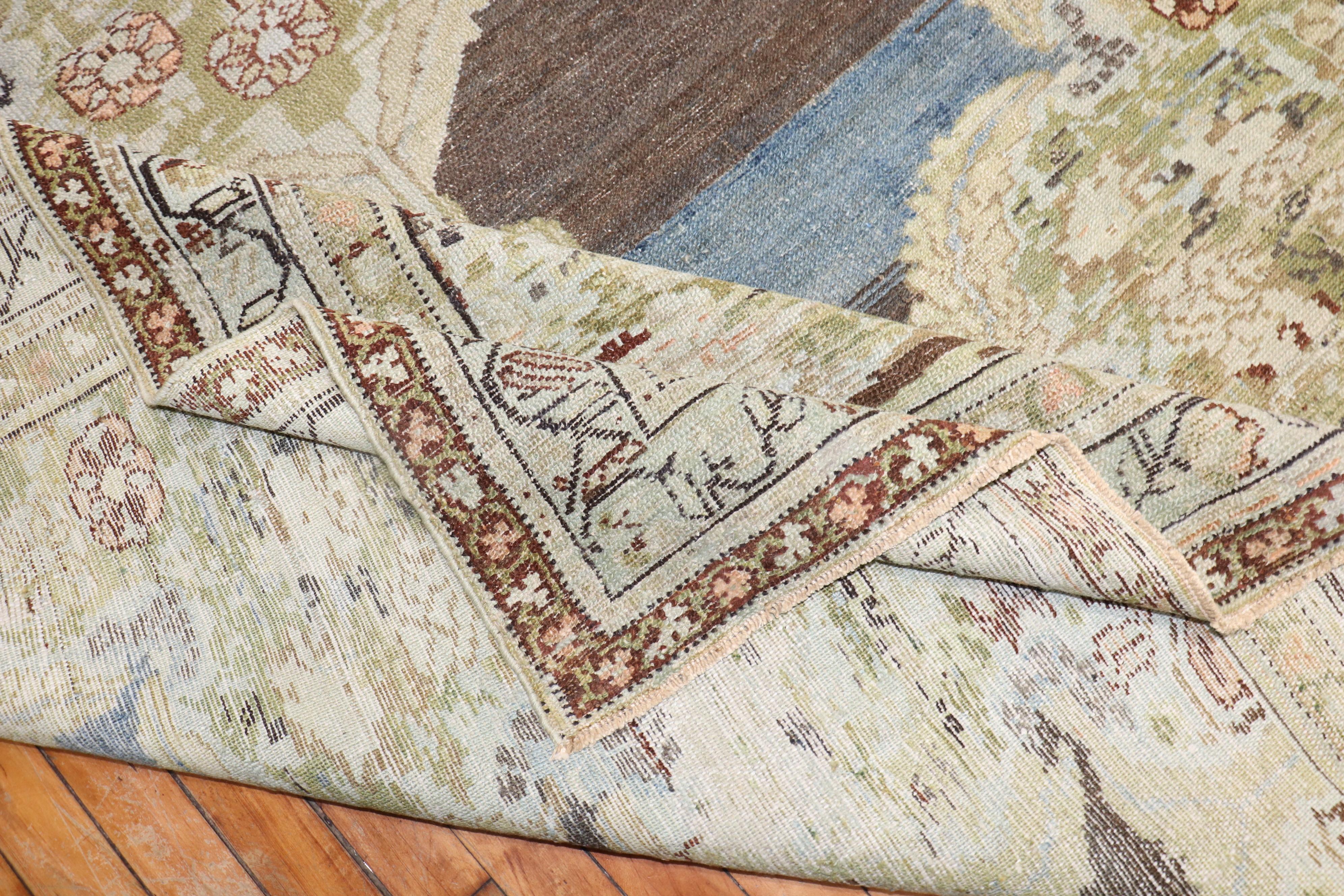 Formal Antique Persian Malayer Gallery Runner For Sale 7