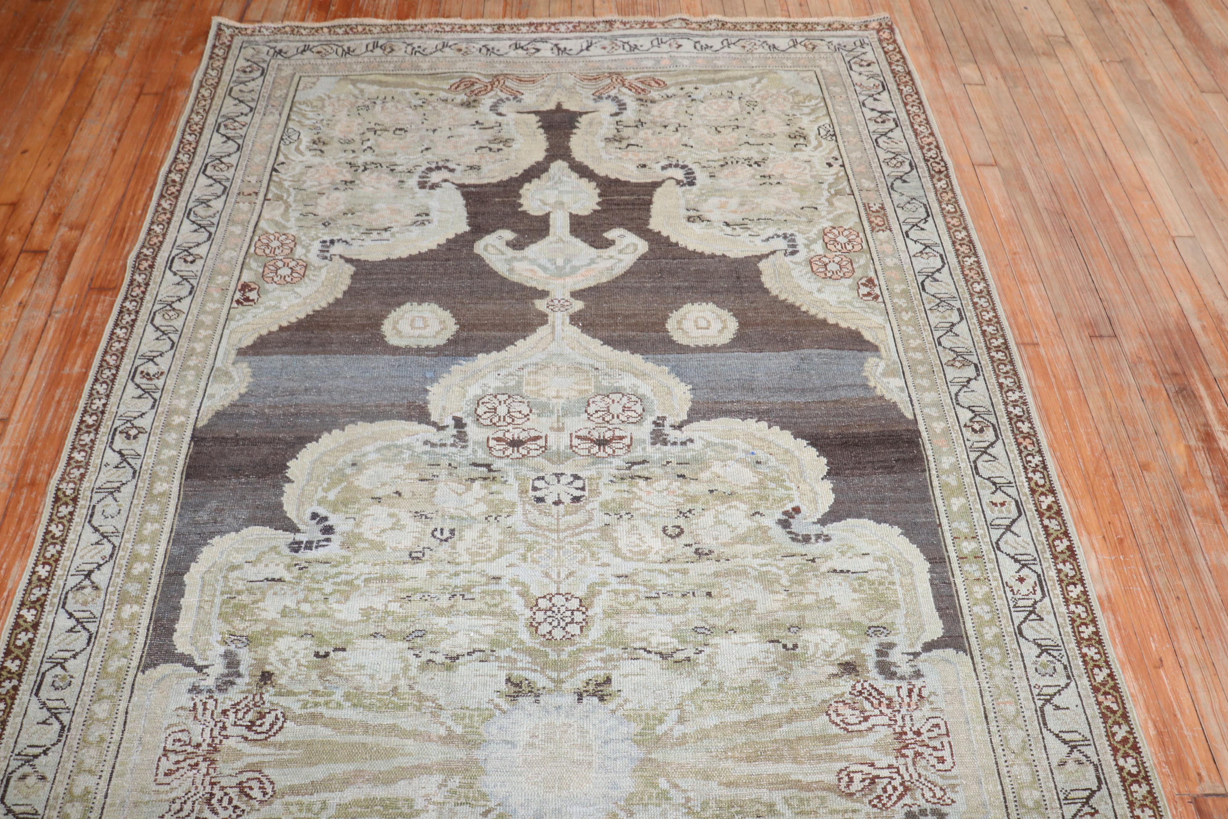Formal Antique Persian Malayer Gallery Runner For Sale 1