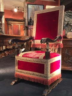 Italian Formal Armchair of the 17th century