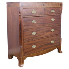 Formal Georgian Chest of Drawers, Ebony and Satinwood Inlay