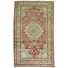 Used Formal Oushak Turkish Rug