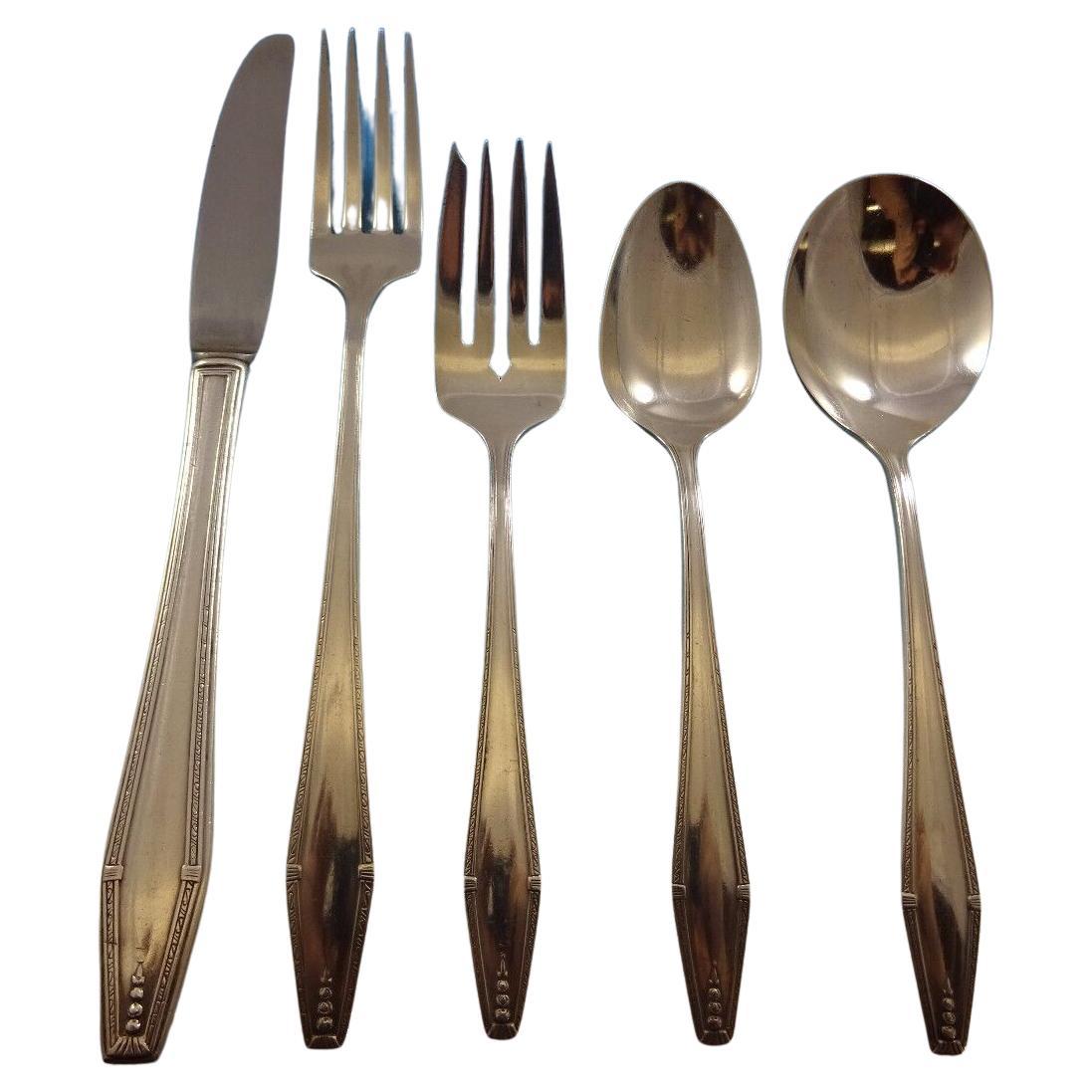 Formality by State House Sterling Silver Flatware Service Set 43 Pieces