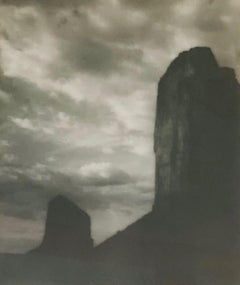 Vintage AGALLILA PEAK Monument Valley, Southwest Landscape