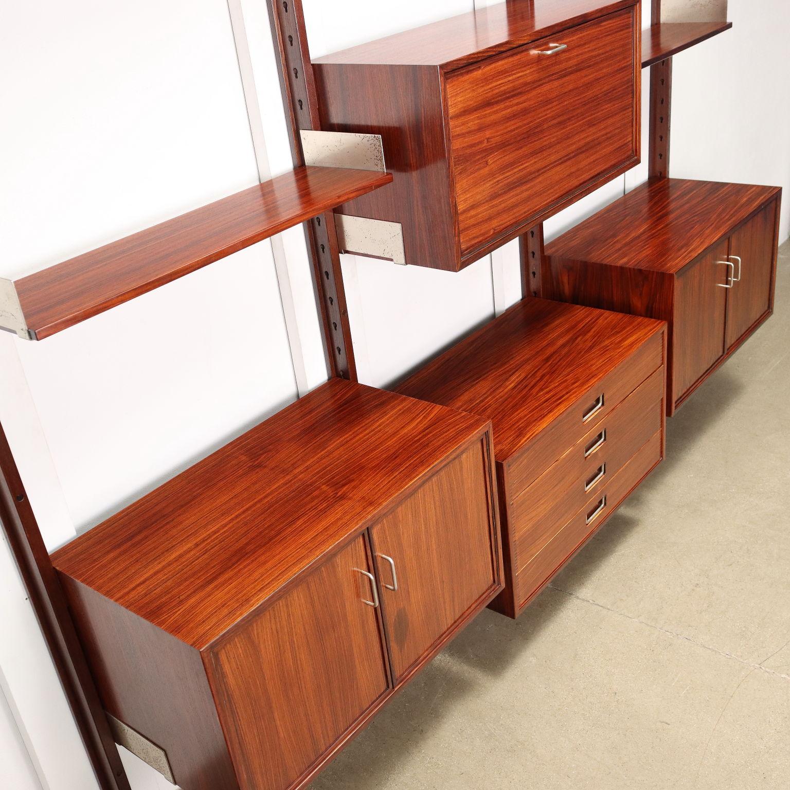 Formanova Bookcase Rosewood Italy 1960s 8