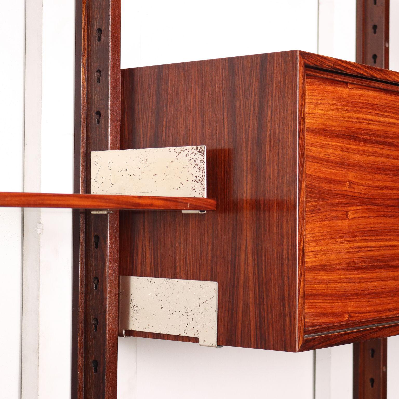 Formanova Bookcase Rosewood Italy 1960s 1