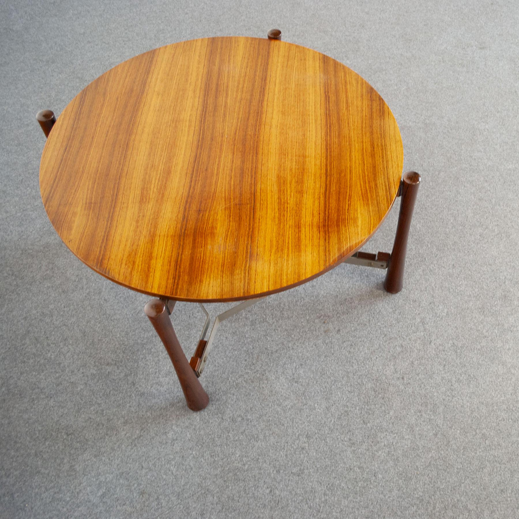 Formanova in the Style Round Coffee Table from the Sixties In Good Condition For Sale In bari, IT