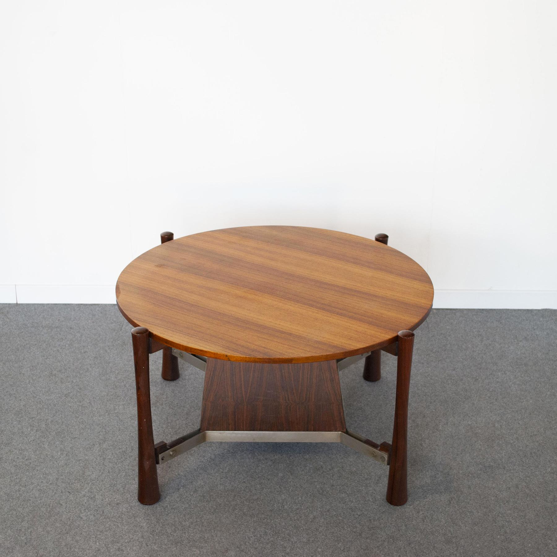 Mid-20th Century Formanova in the Style Round Coffee Table from the Sixties For Sale