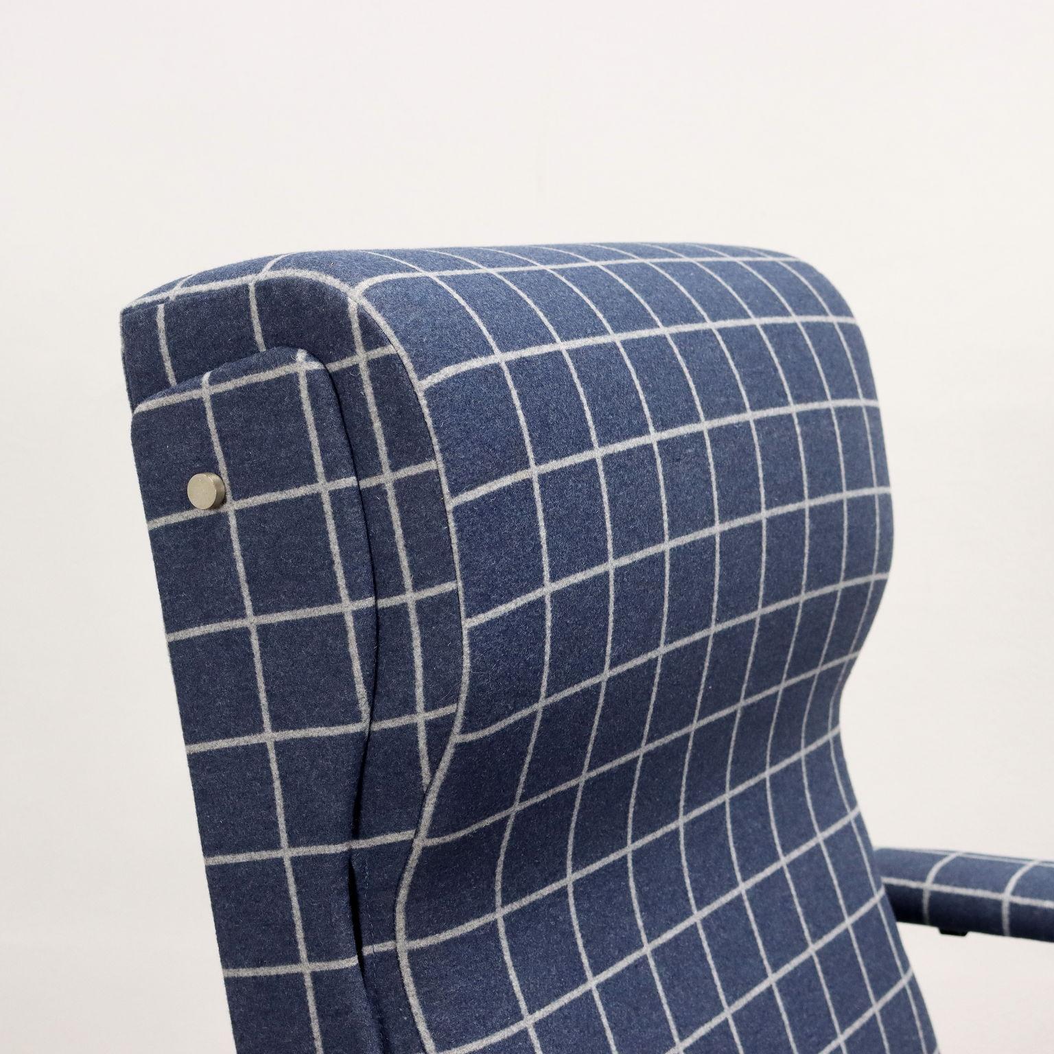 Formanova Recling Armchair Fabric, Italy, 1960s In Excellent Condition In Milano, IT