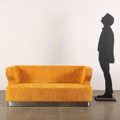 Formanova Sofa Velvet Italy 1960s