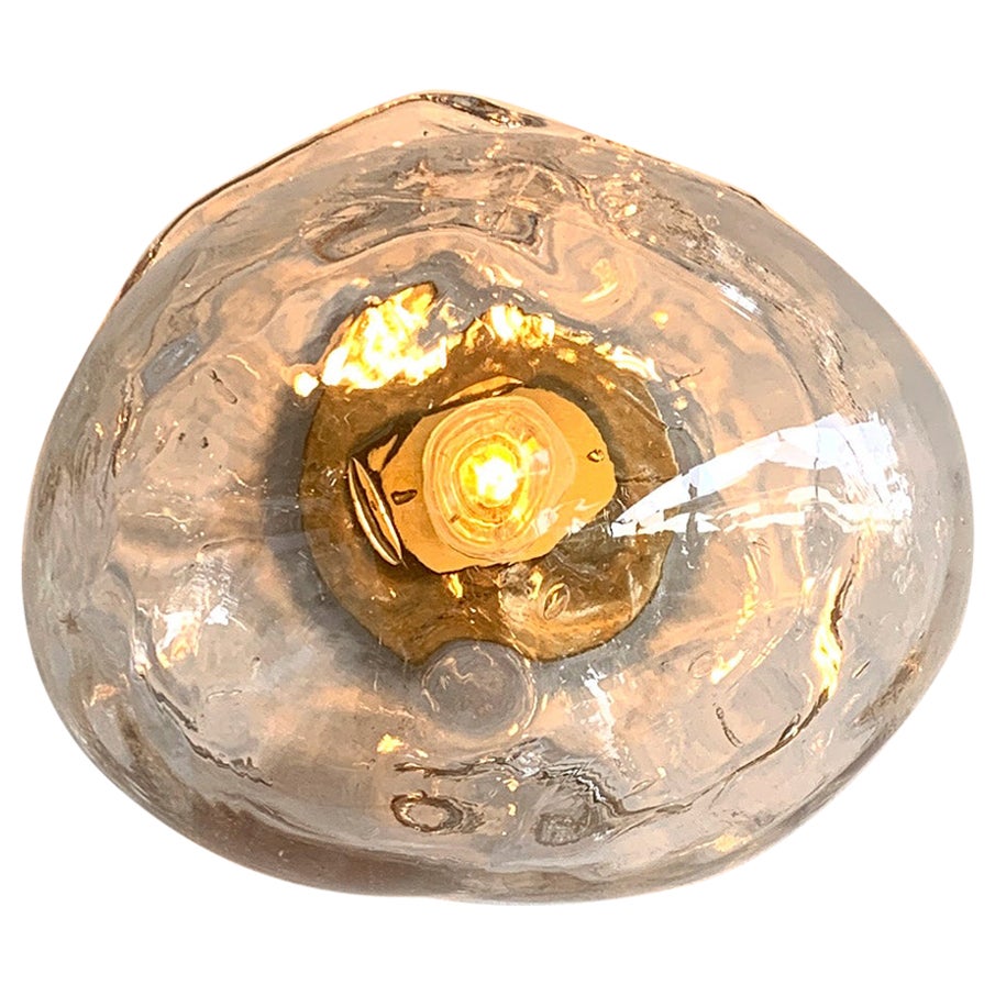 Formation Sconce in Brushed Brass by Third Rooom For Sale