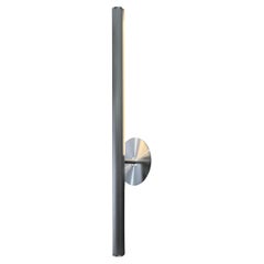 Formation Wall Sconce LED Aluminum Light Fixture, Raw Brushed Aluminum Metal