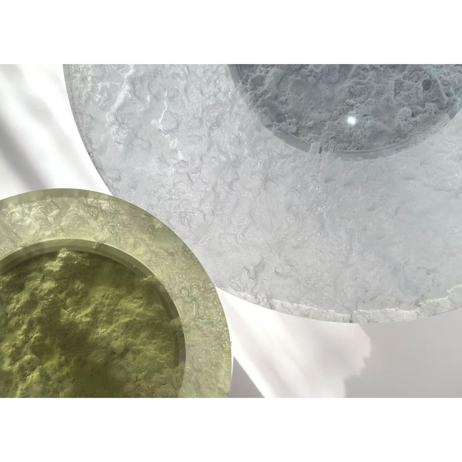Formations Coffee Table in Resin, Steel & Pigments by Creators Of Objects Posmoderno en venta