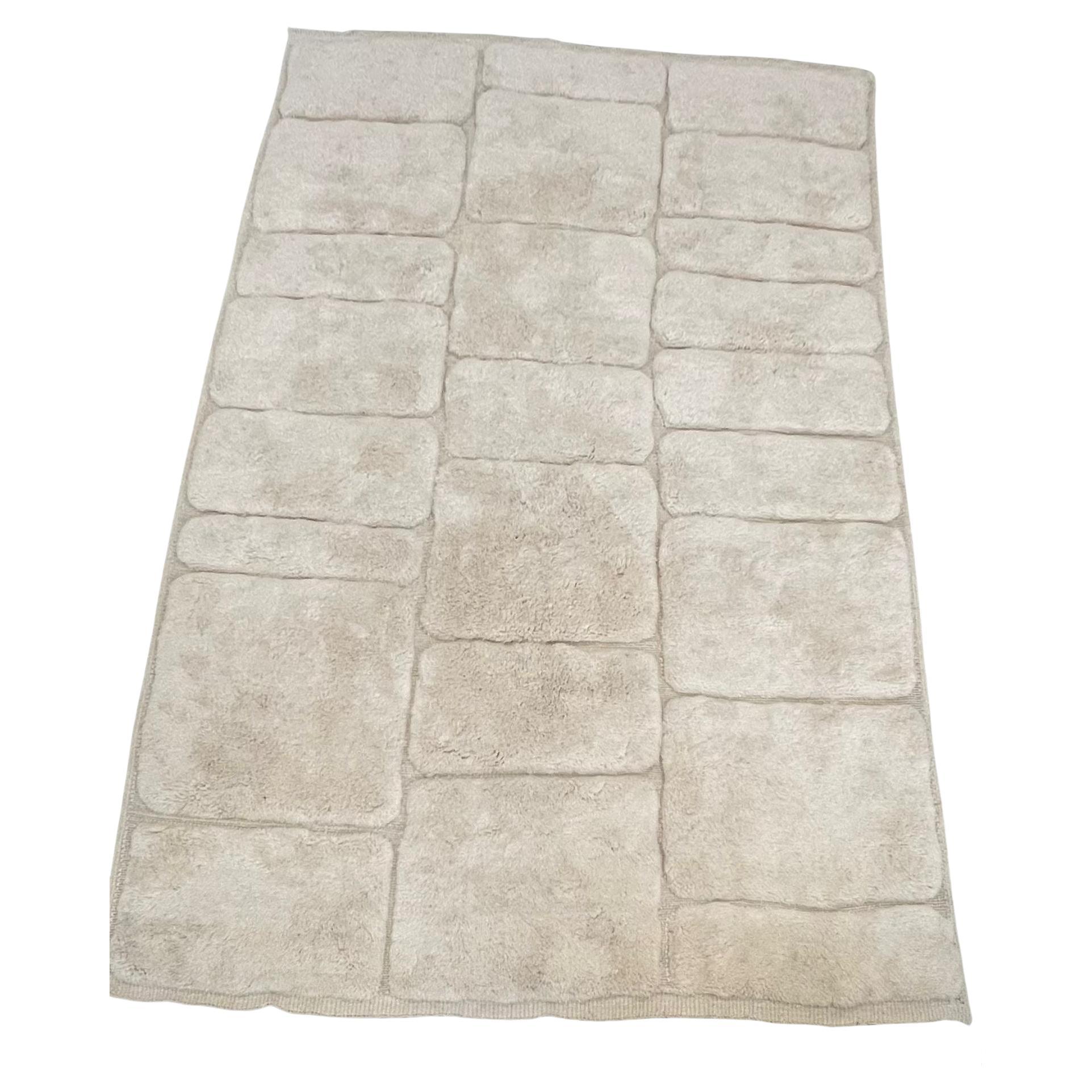 FORME Berberwollteppich Modern Handgewebt Minimalistisch Zeitgenössisch Individuelles Design