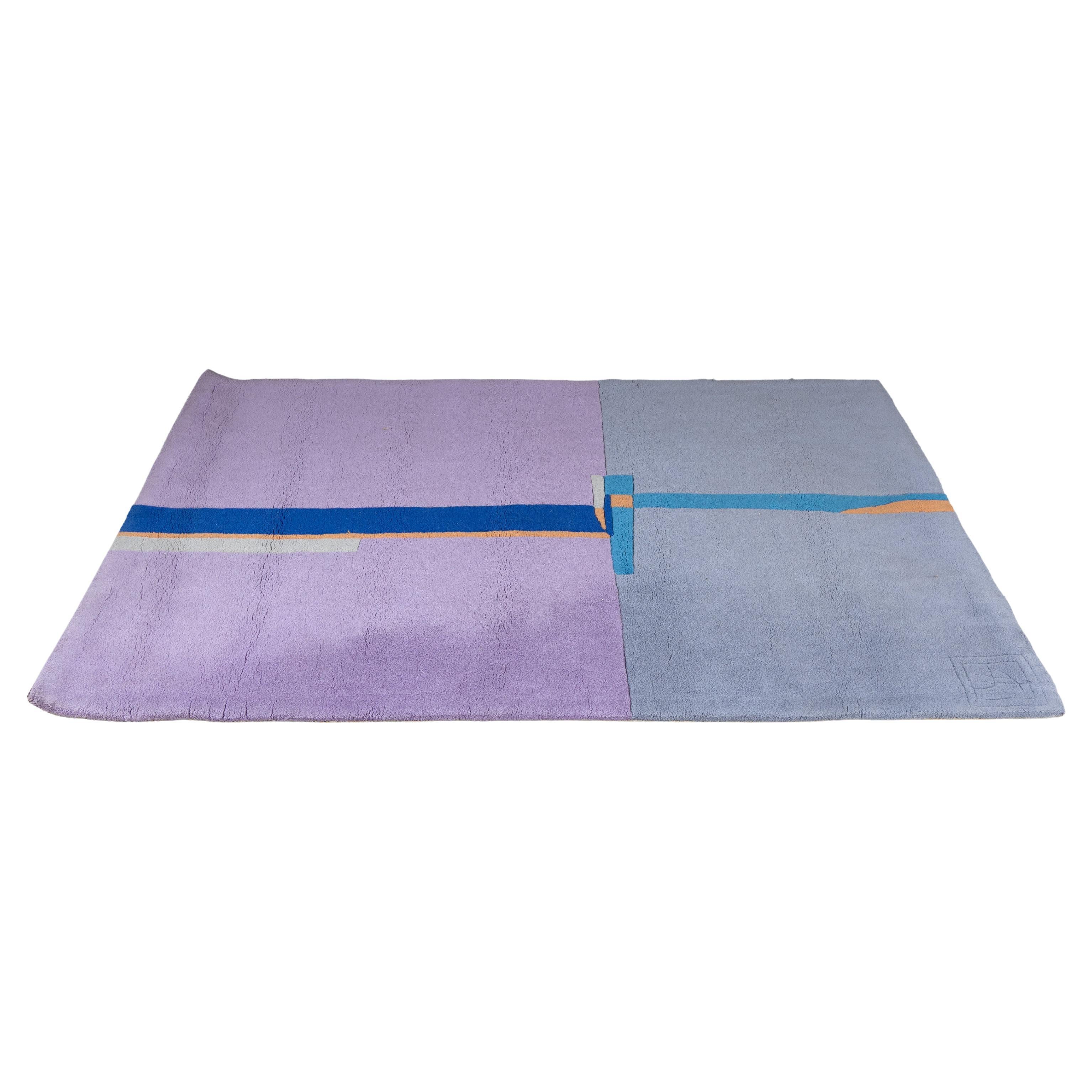 Forme celate Tapis motif abstrait Agostino Goccione, Paracchi