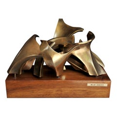 Forme Libere Nello Spazio Bronze Sculpture by Roberto Milan Scultura