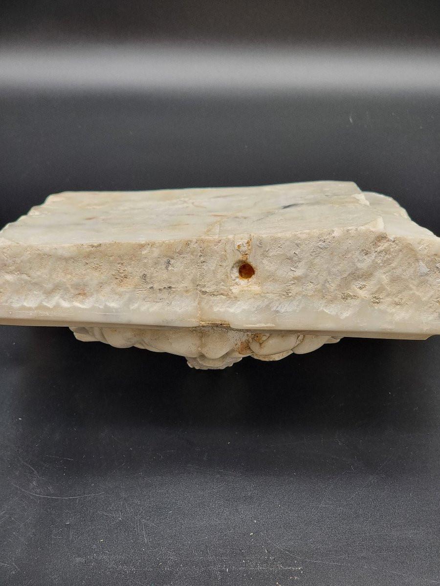 Marble tile with Dove of the Holy Spirit - Veneto, 17th century In Good Condition For Sale In Vicenza, IT