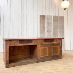 Former French Tailor's Counter, C.1900