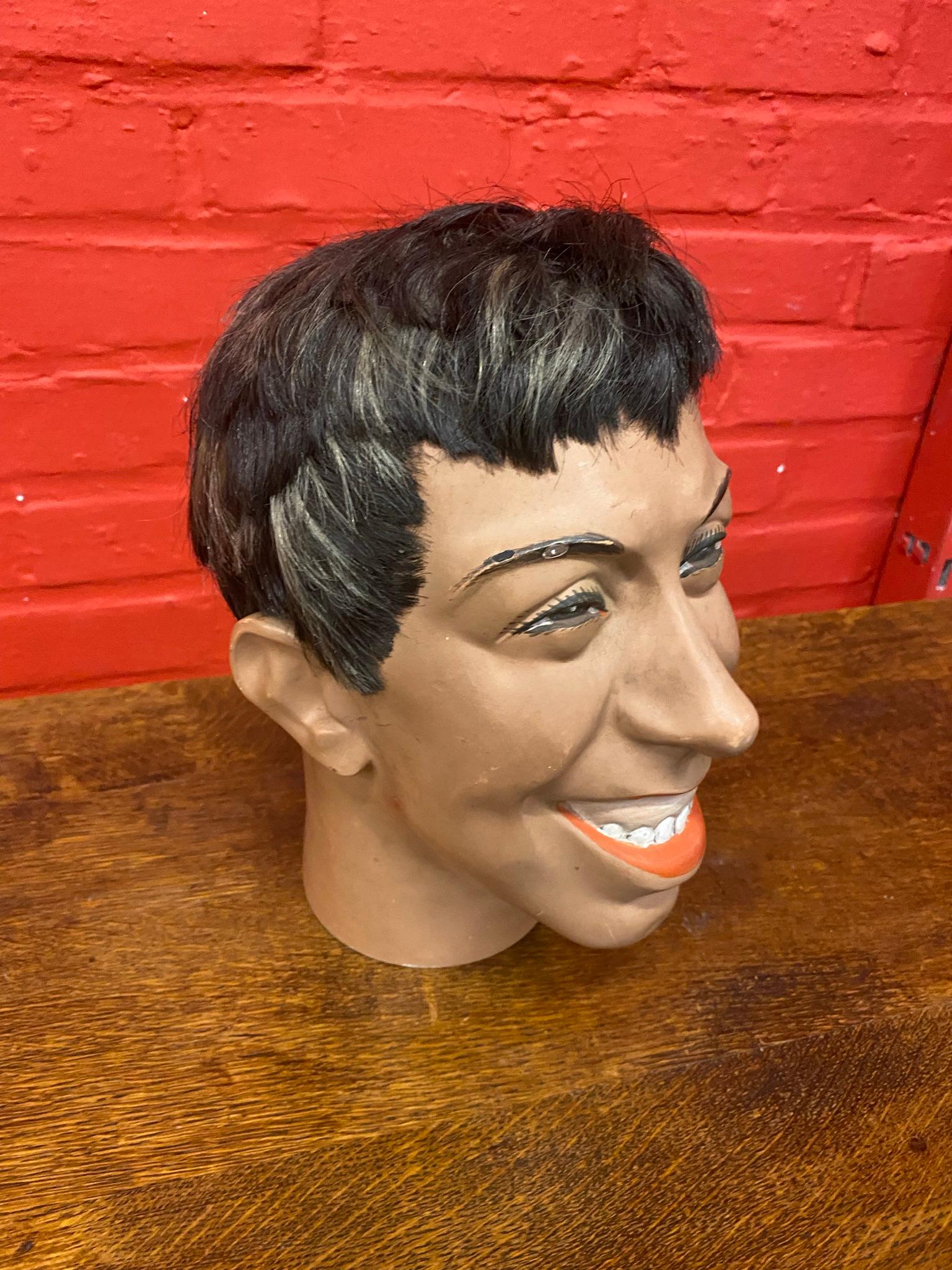 Former Mannequin Head Representing The French Actor Fernandel, circa 1960 For Sale 6
