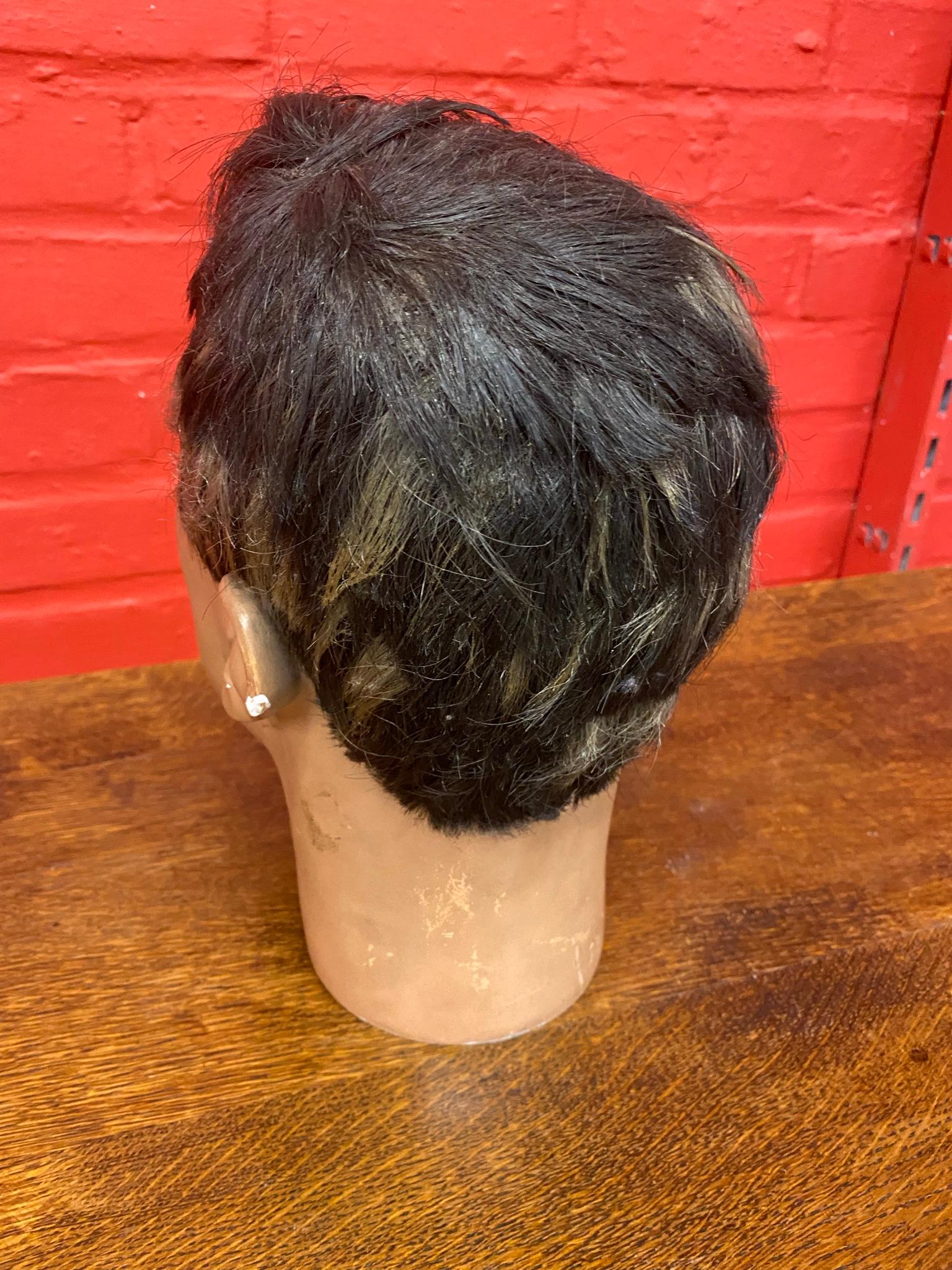 Plaster Former Mannequin Head Representing The French Actor Fernandel, circa 1960 For Sale