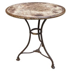 Ancienne table à piédestal Arras de Saint Sauveur
