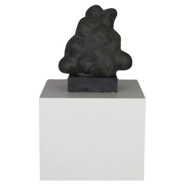 'Formia' Black Granite Sculpture by Ole Monster Herold For Sale