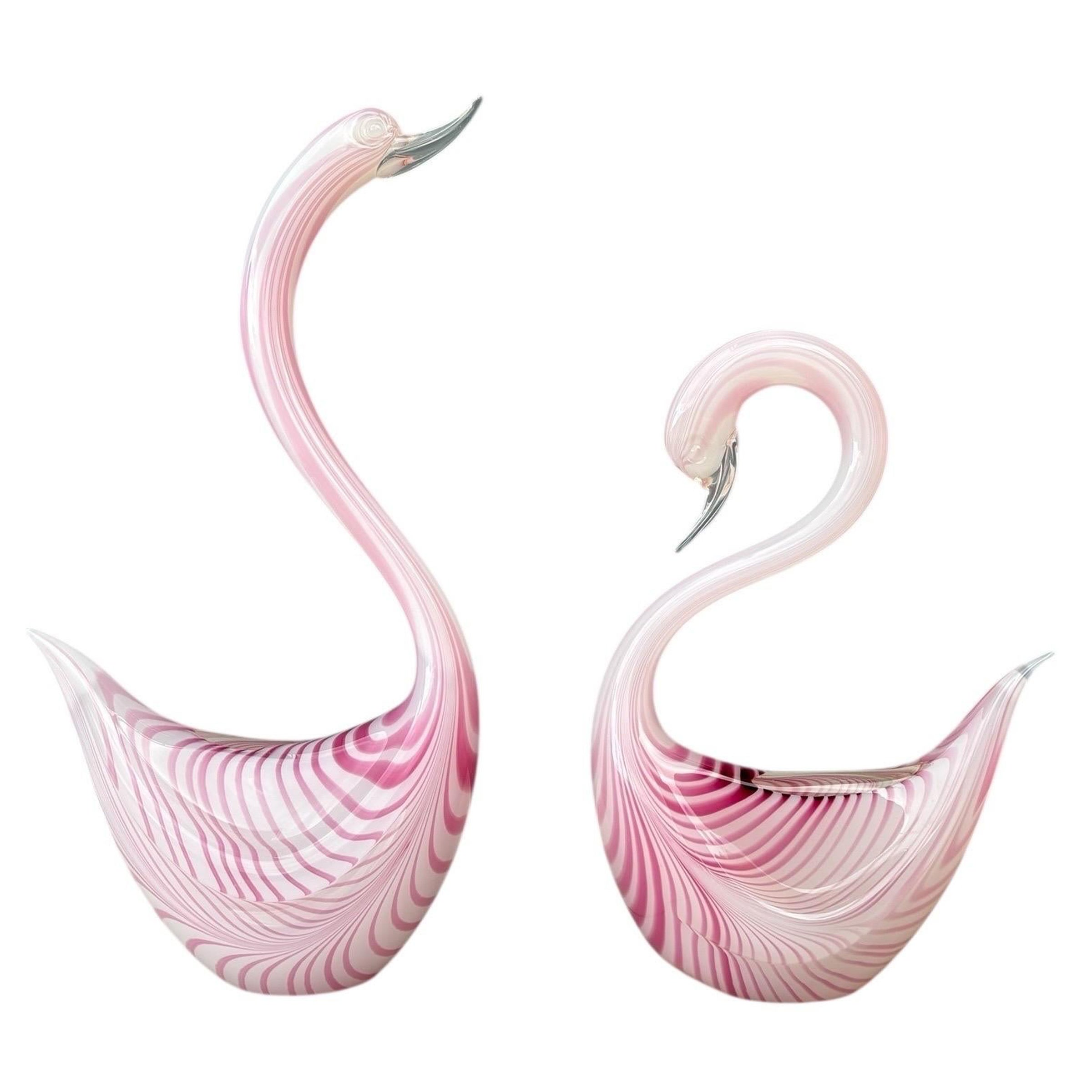 Uccelli in vetro soffiato di Formia Murano in vendita