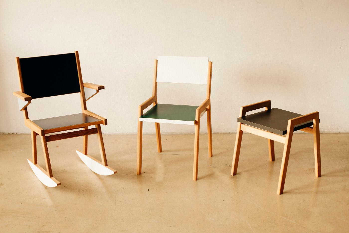 Spanish Formica Chair by Owl